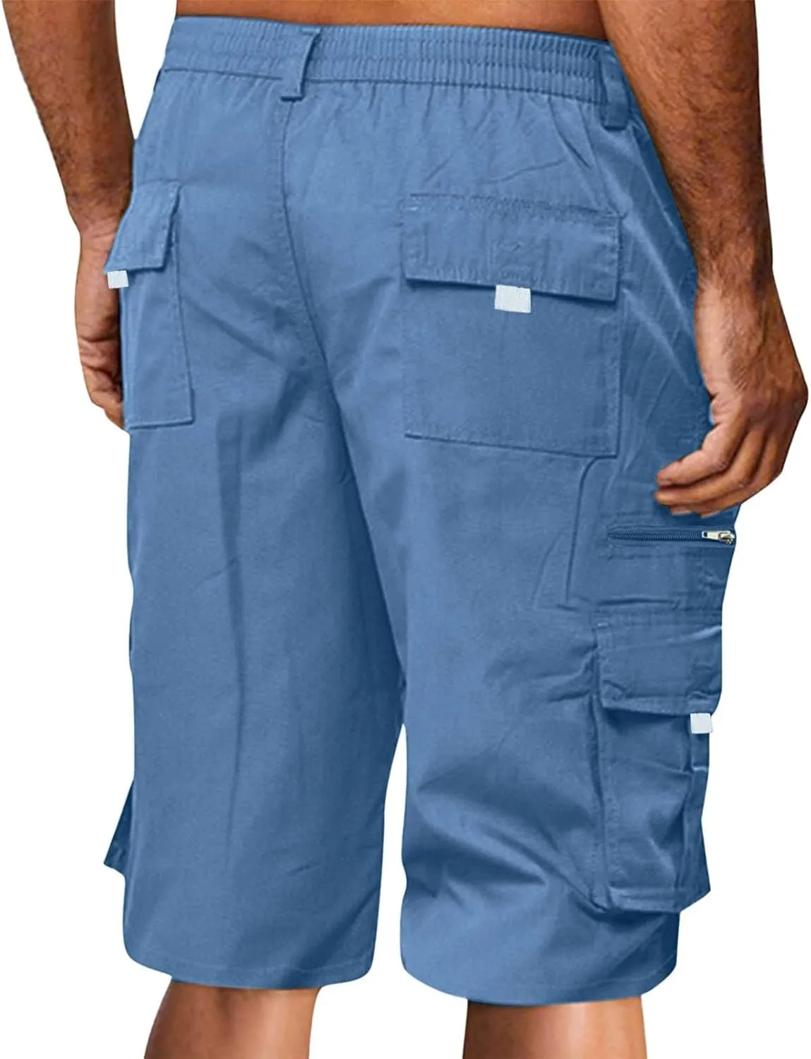Cathalem Cargo Shorts for Men Casual Summer Shorts Work Shorts Hiking Cargo Shorts Lightweight Loose Fit Athletic Shorts