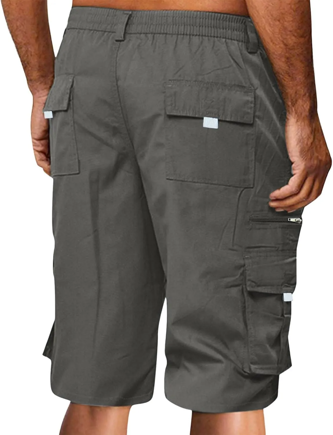 Cathalem Cargo Shorts for Men Casual Summer Shorts Work Shorts Hiking Cargo Shorts Lightweight Loose Fit Athletic Shorts