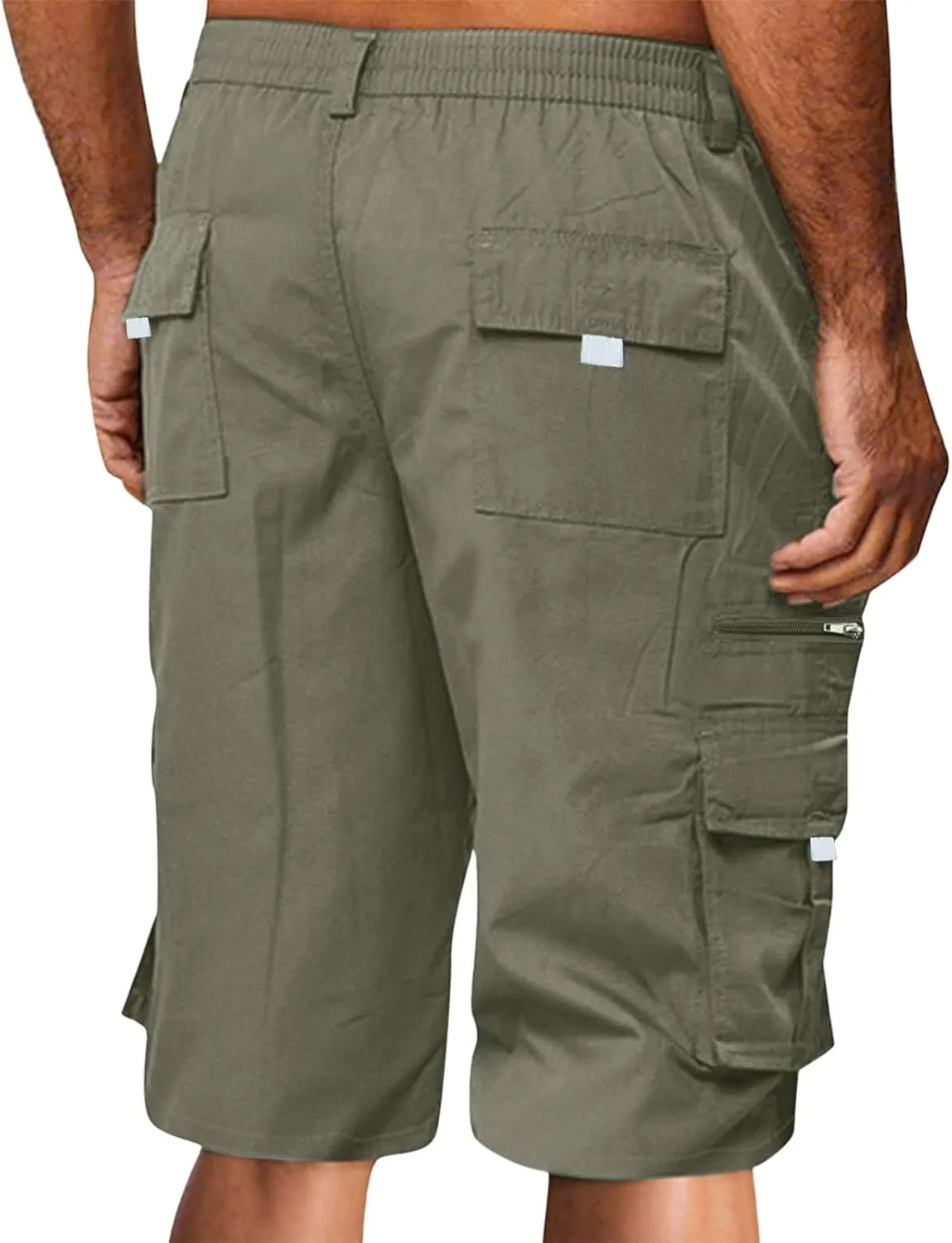 Cathalem Cargo Shorts for Men Casual Summer Shorts Work Shorts Hiking Cargo Shorts Lightweight Loose Fit Athletic Shorts