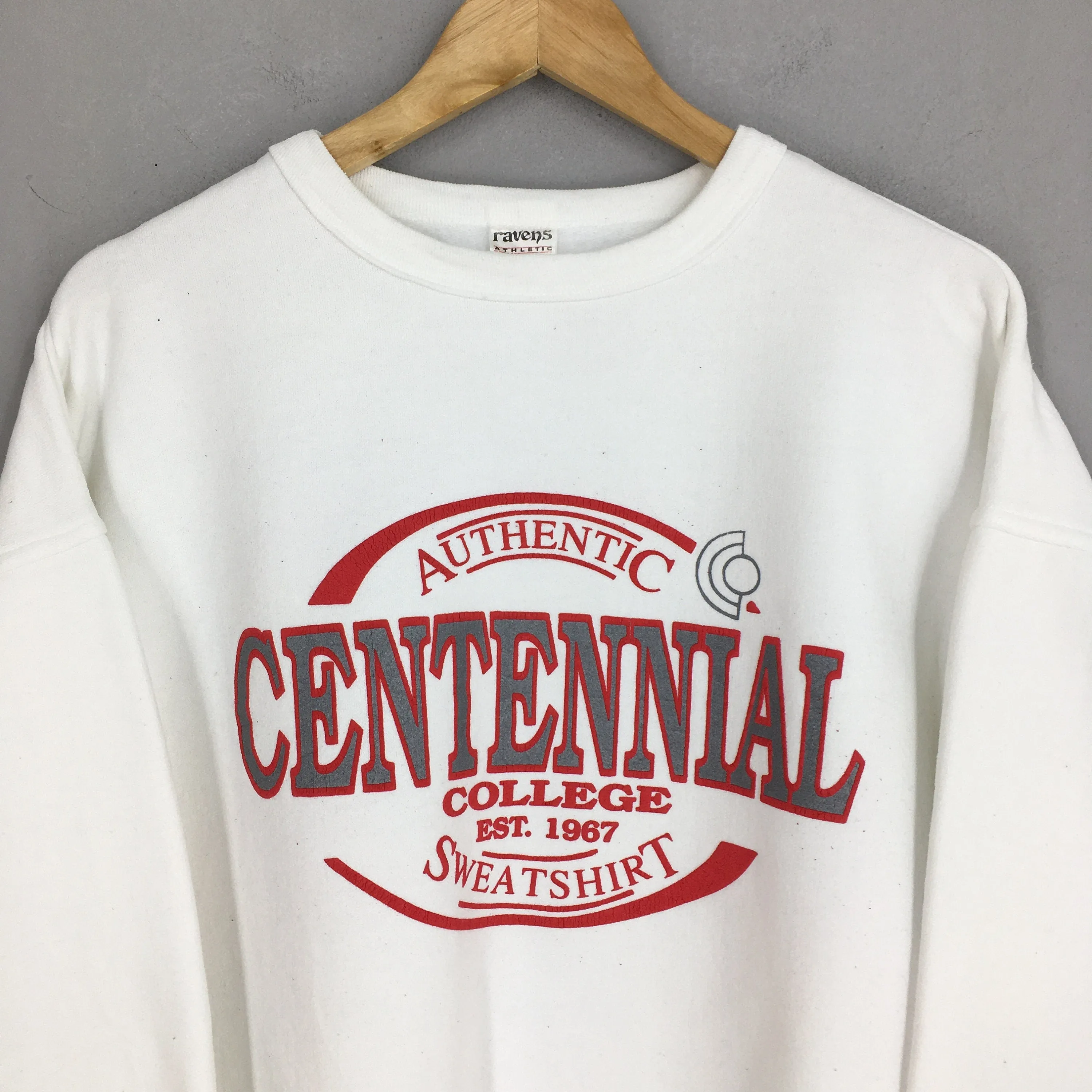 Centennial College Toronto White Sweatshirts Large
