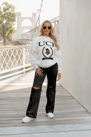 CENTRAL FLORIDA KNIGHTS HAVING A BALL PREMIUM FLEECE DROP SHOULDER CREWNECK PULLOVER BY MADI PREWETT TROUTT