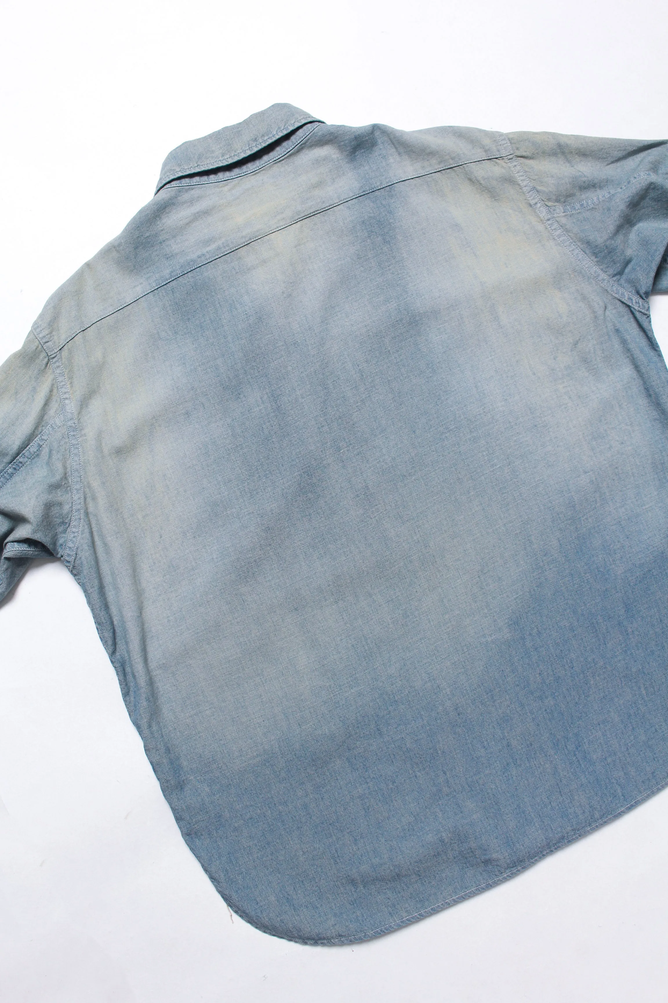 CHAMBRAY SHIRTS SUNBURN AGEING