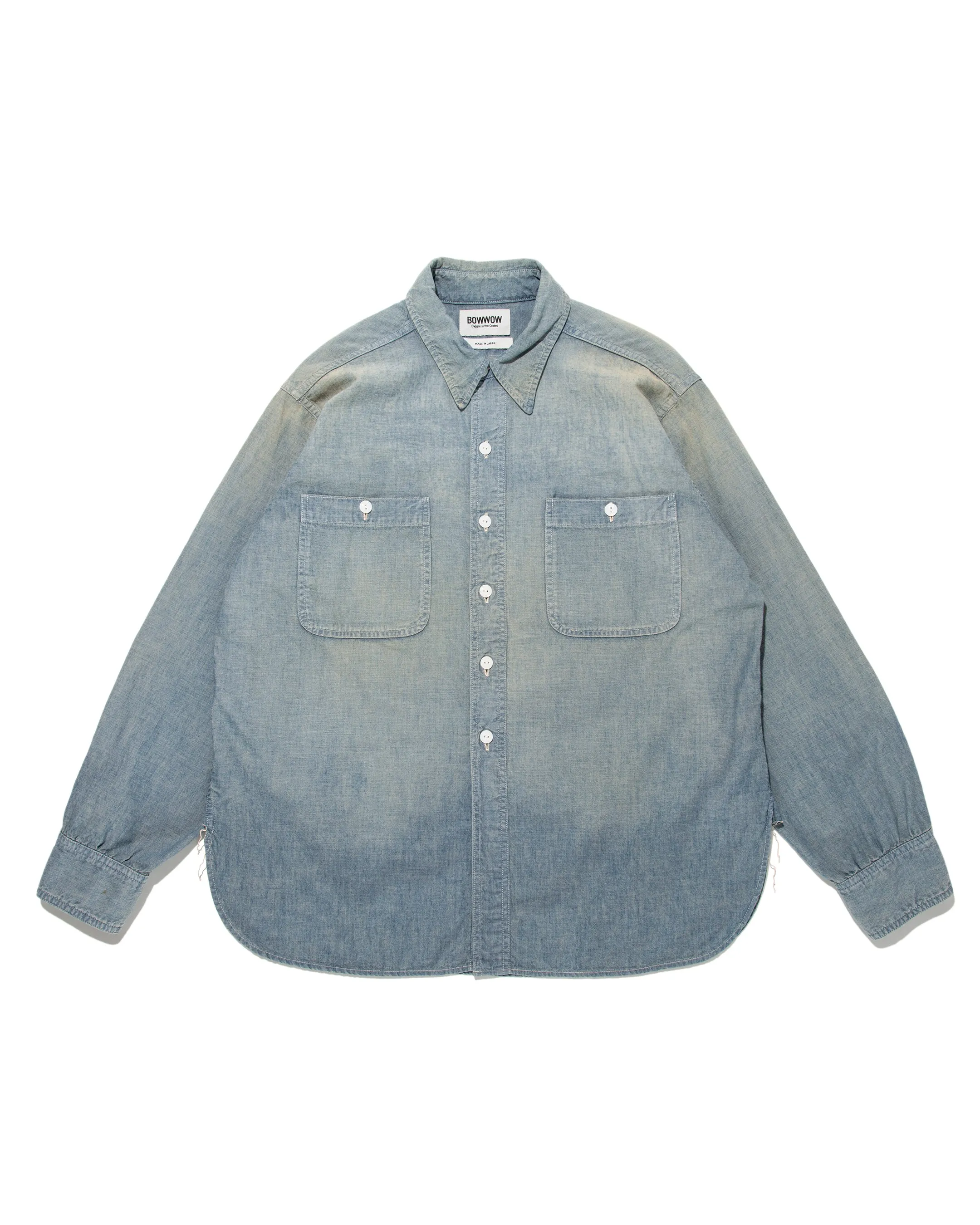 CHAMBRAY SHIRTS SUNBURN AGEING