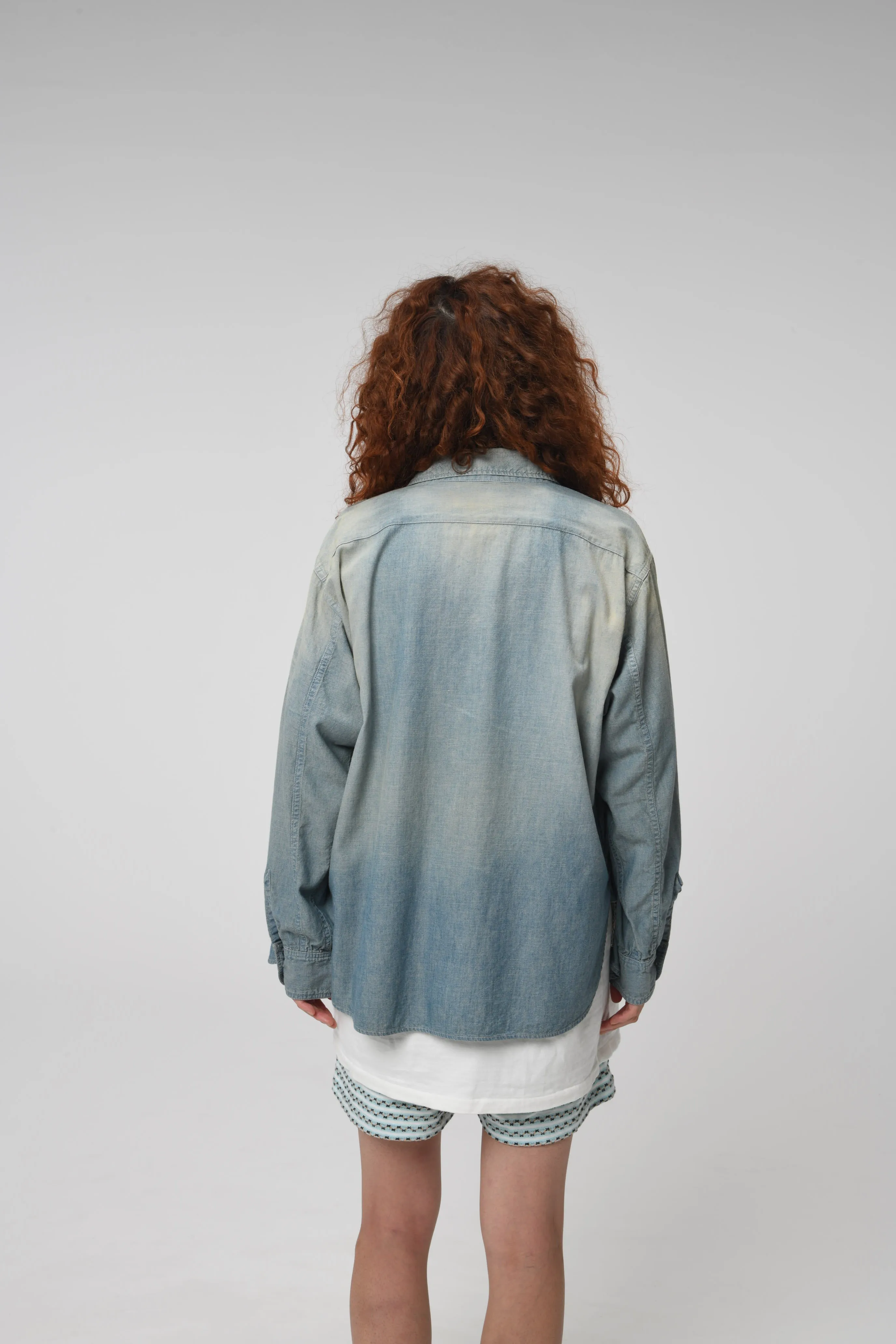 CHAMBRAY SHIRTS SUNBURN AGEING