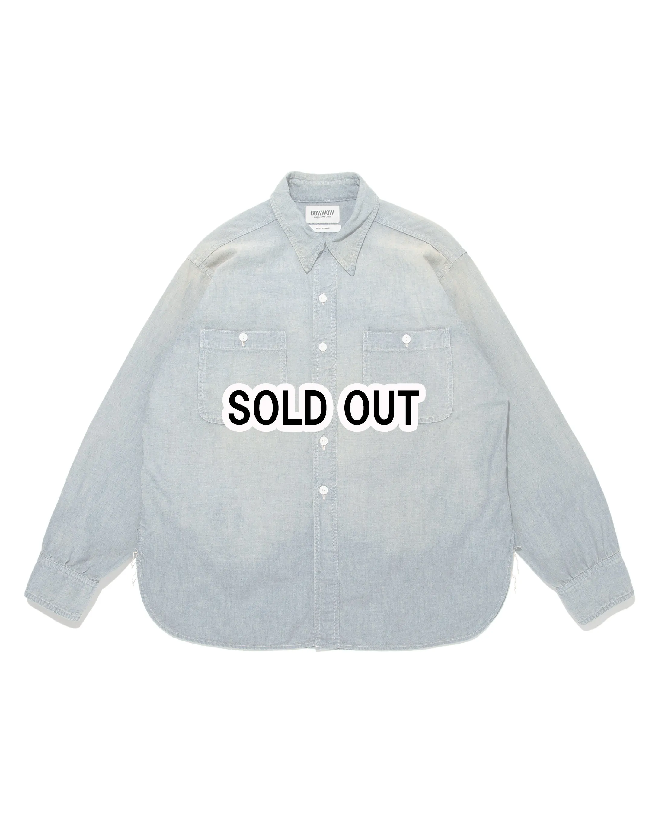 CHAMBRAY SHIRTS SUNBURN AGEING