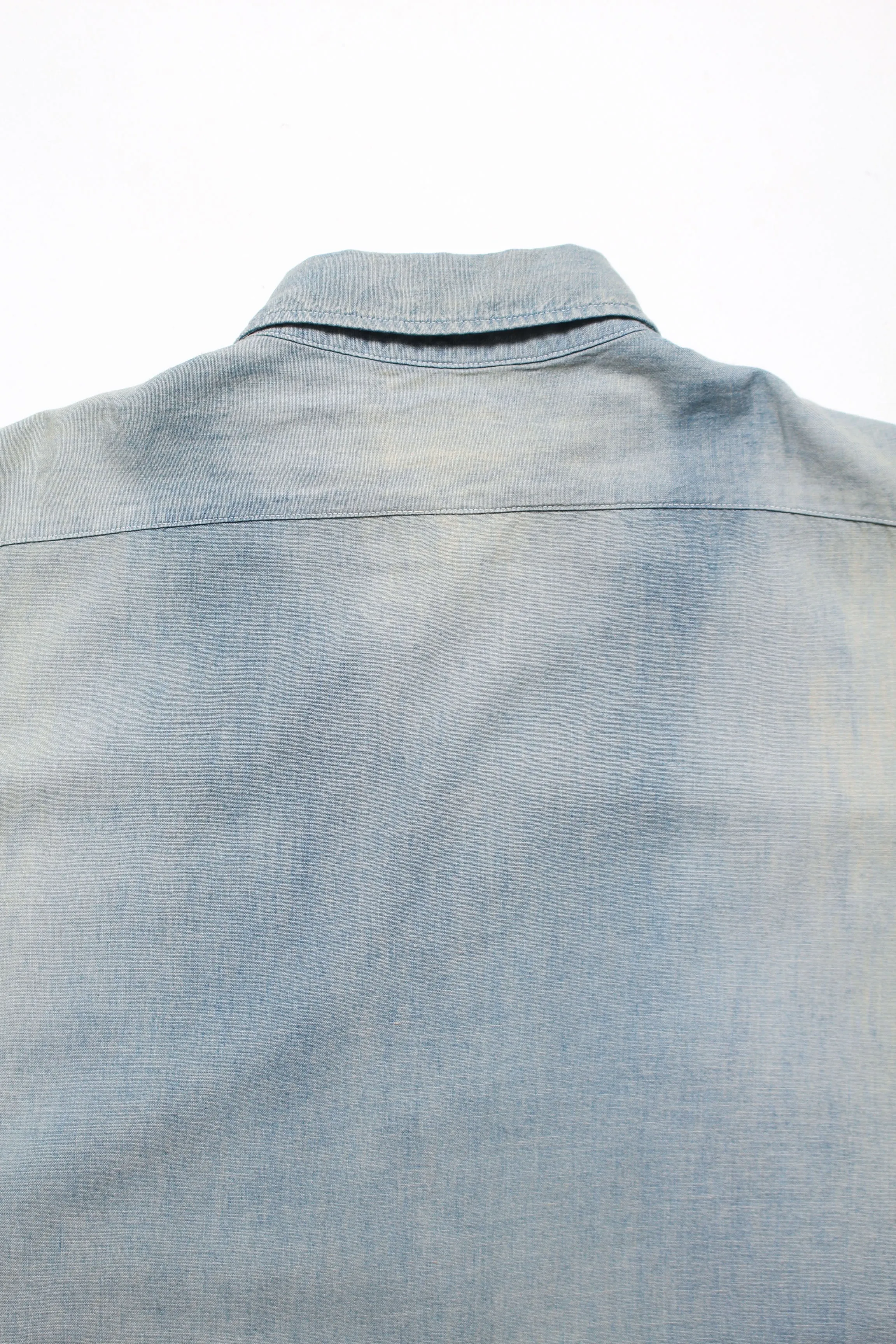 CHAMBRAY SHIRTS SUNBURN AGEING