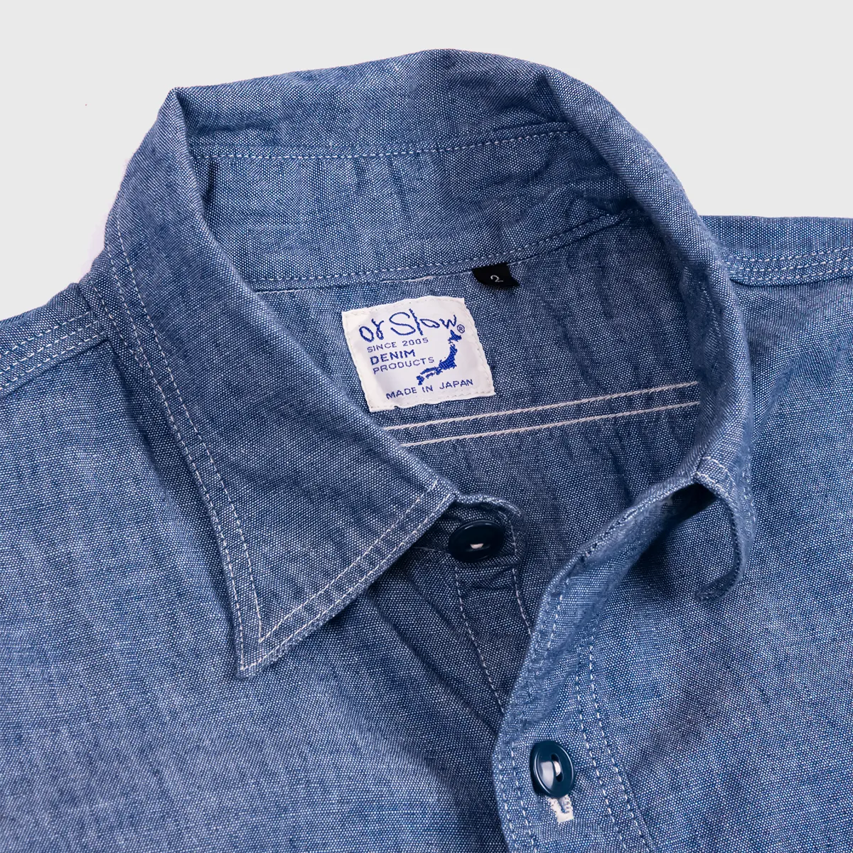 Chambray Work Shirt - Blue