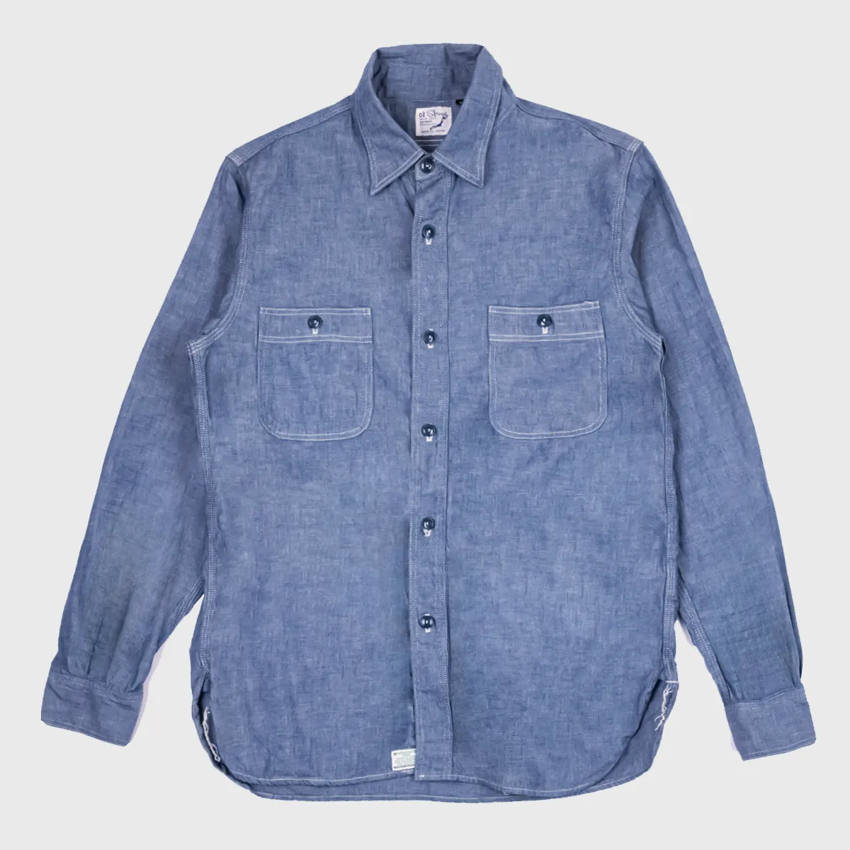 Chambray Work Shirt - Blue