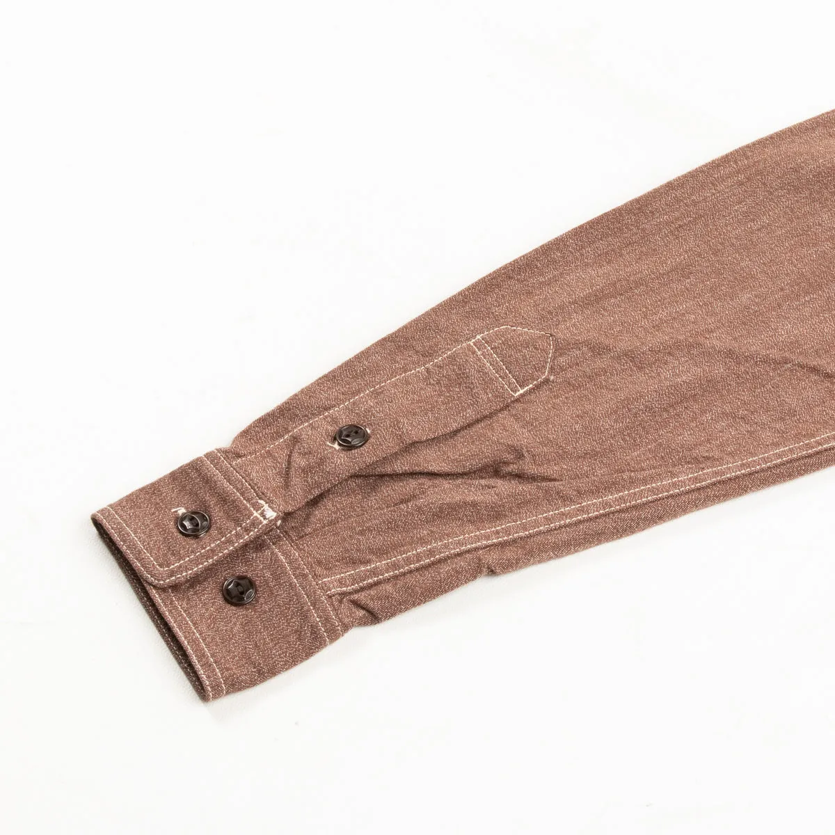 Chambray Work Shirt - Coral