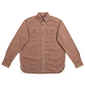 Chambray Work Shirt - Coral