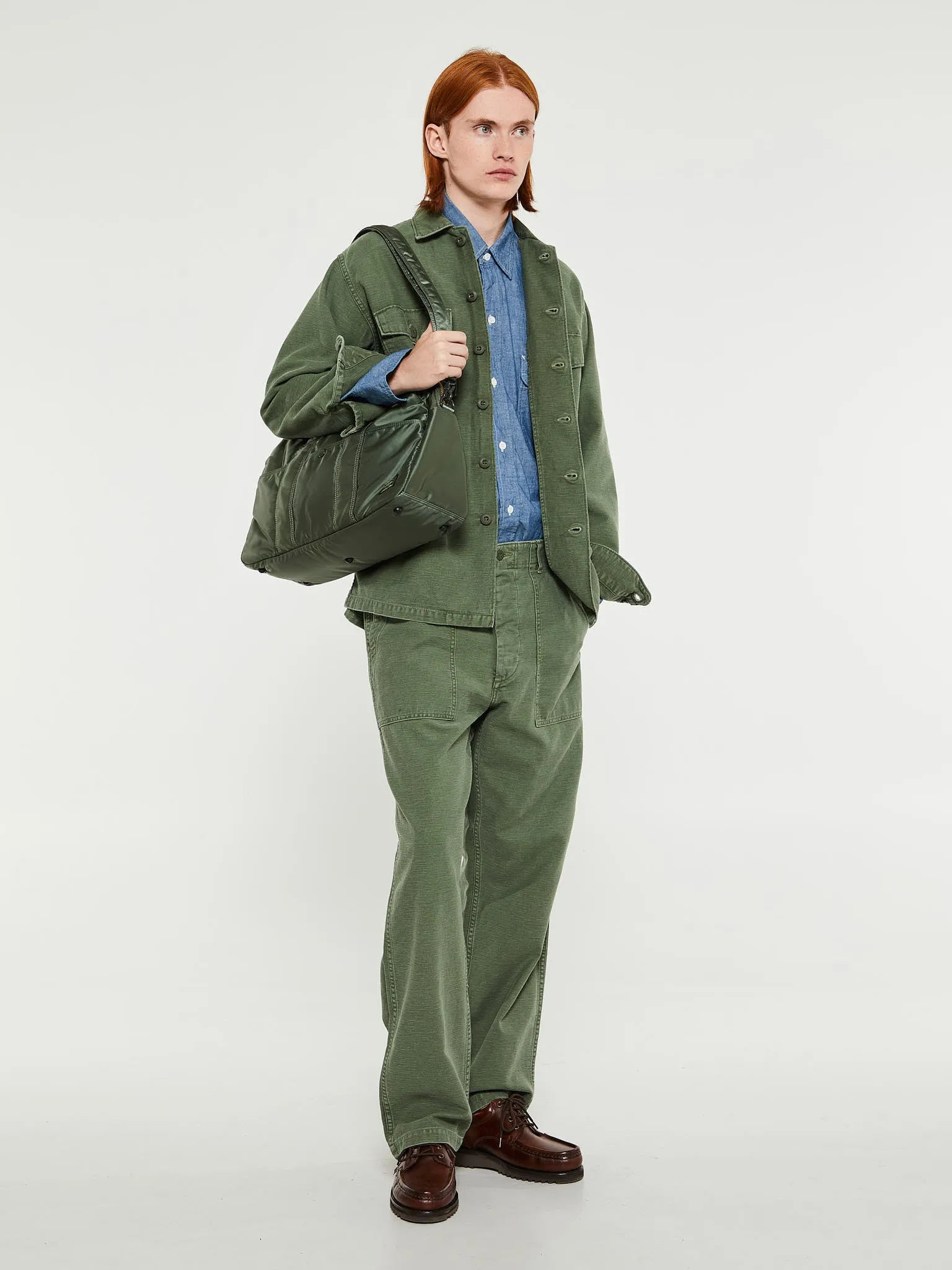 Chambray Work Shirt in Chambray