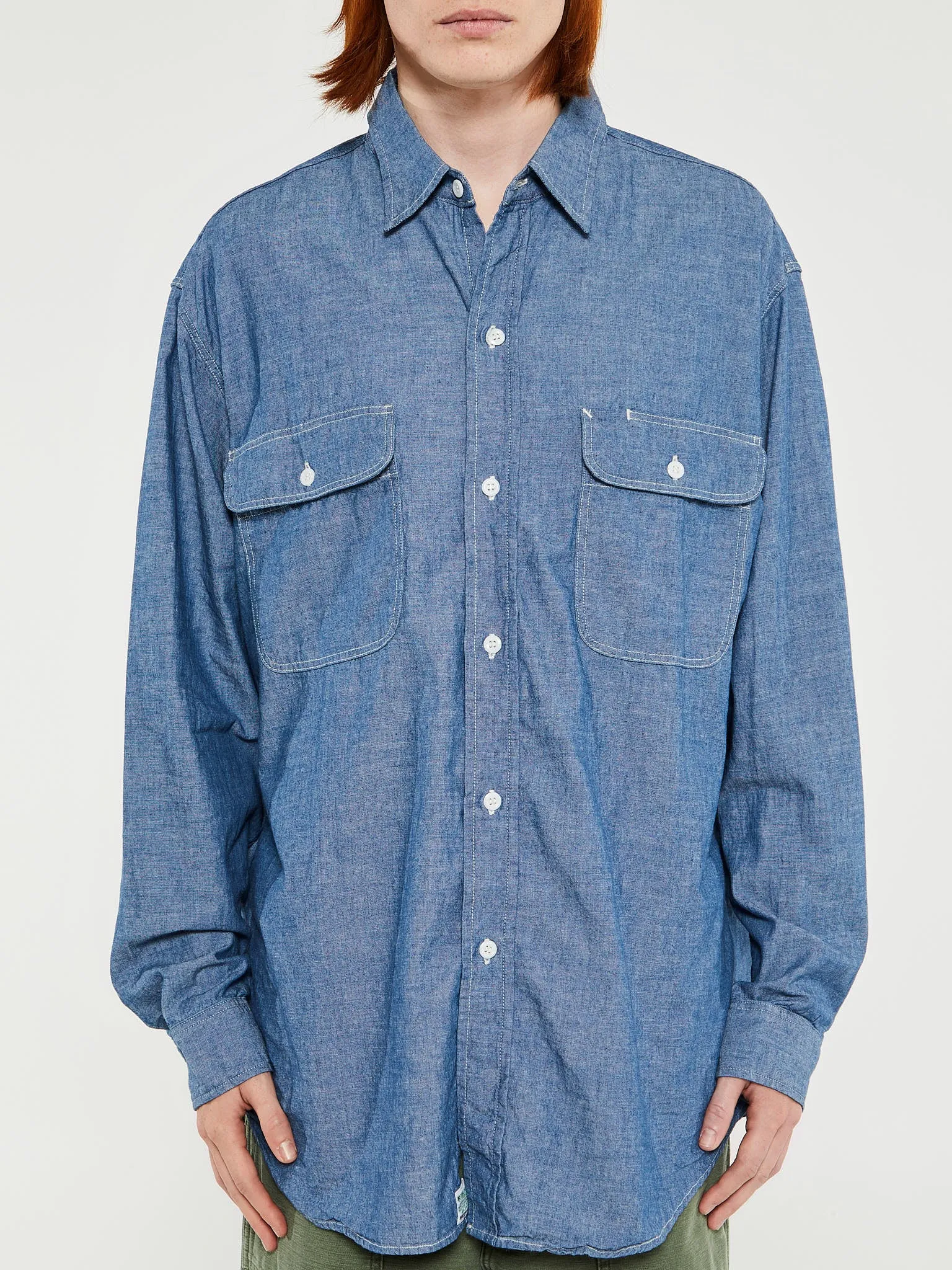 Chambray Work Shirt in Chambray