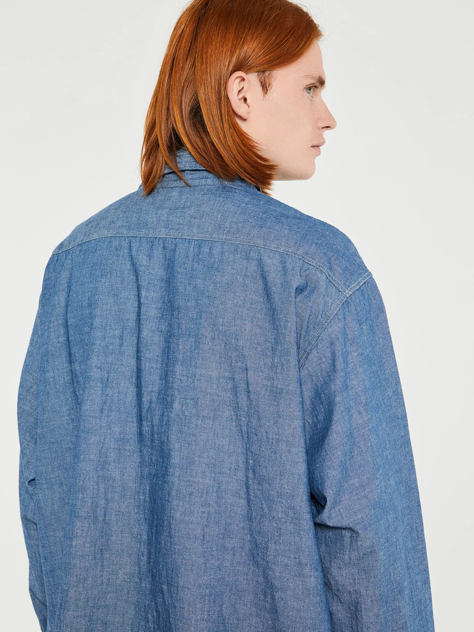Chambray Work Shirt in Chambray