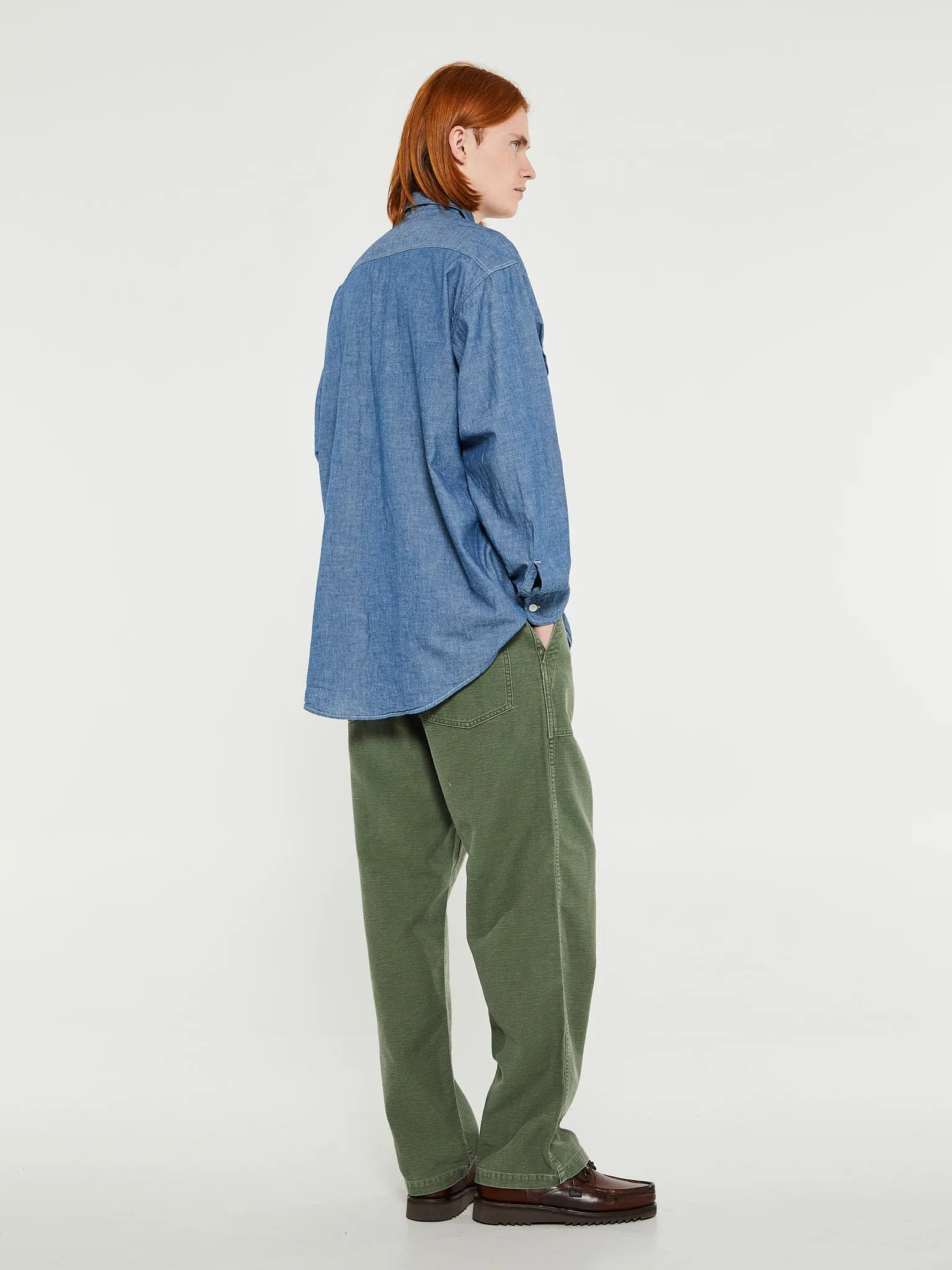 Chambray Work Shirt in Chambray