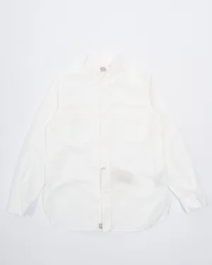 CHAMBRAY WORK SHIRT WHITE