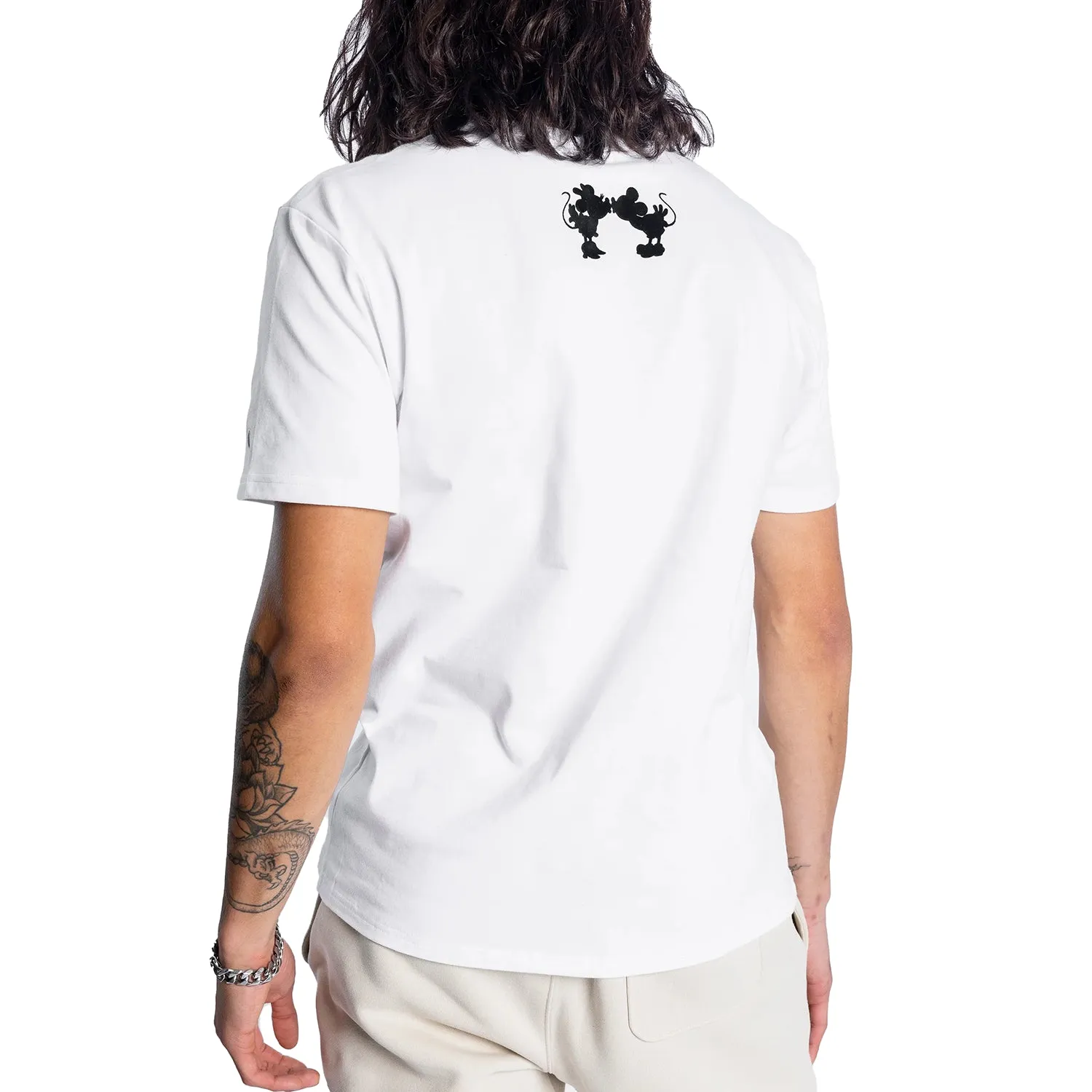 Champion Disney's Mickey & Friends Heritage, Posing Mickey Men's Tee White
