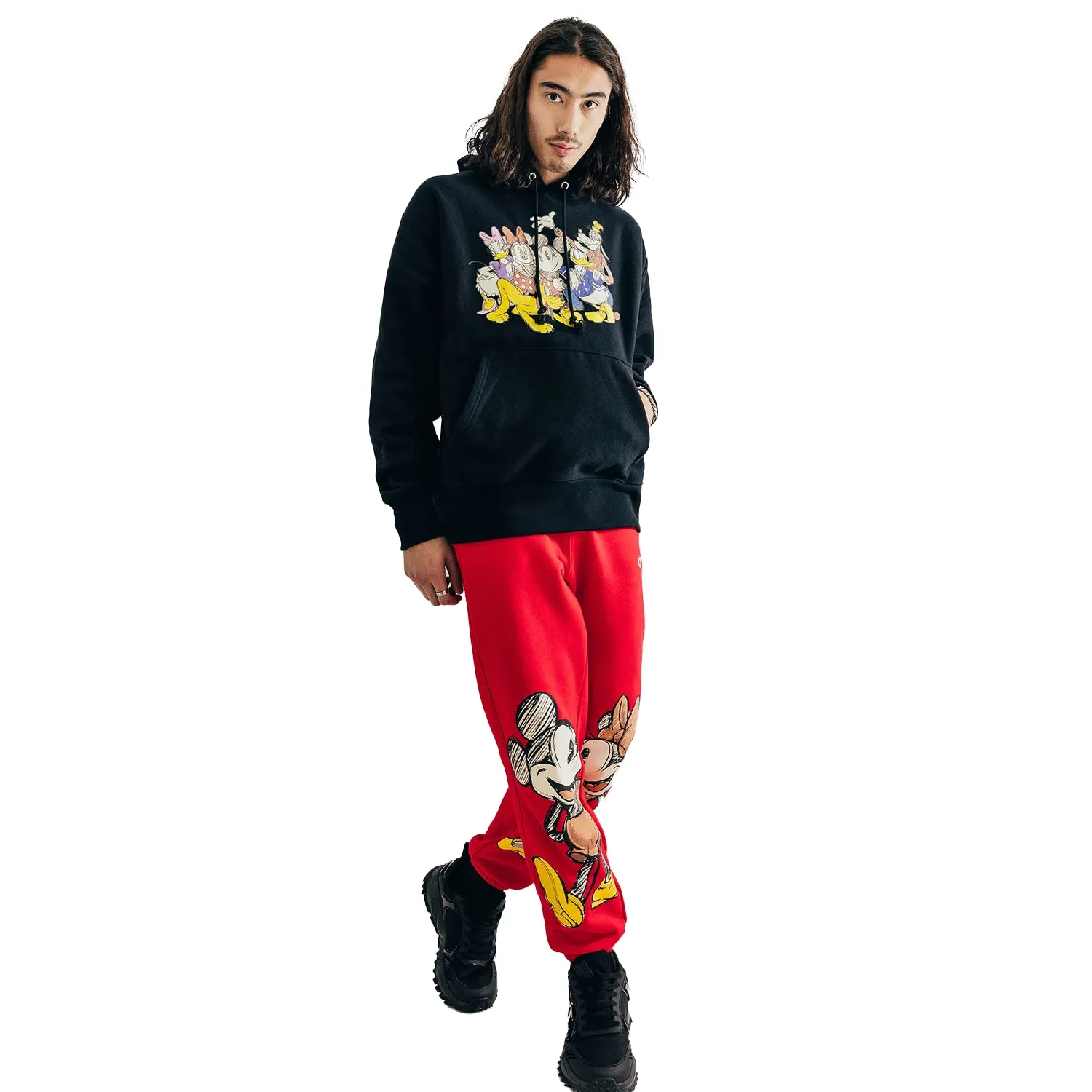 Champion Disney's Mickey & Friends Reverse Weave Men's Hoodie Black