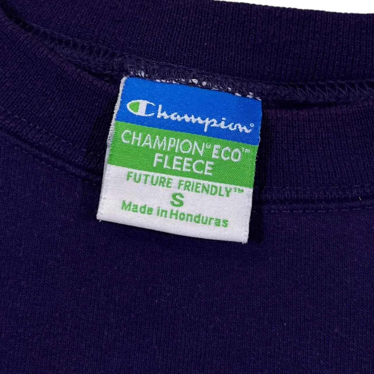 Champion JAMES MADISON College Logo Spellout Graphic Crewneck Sweatshirt