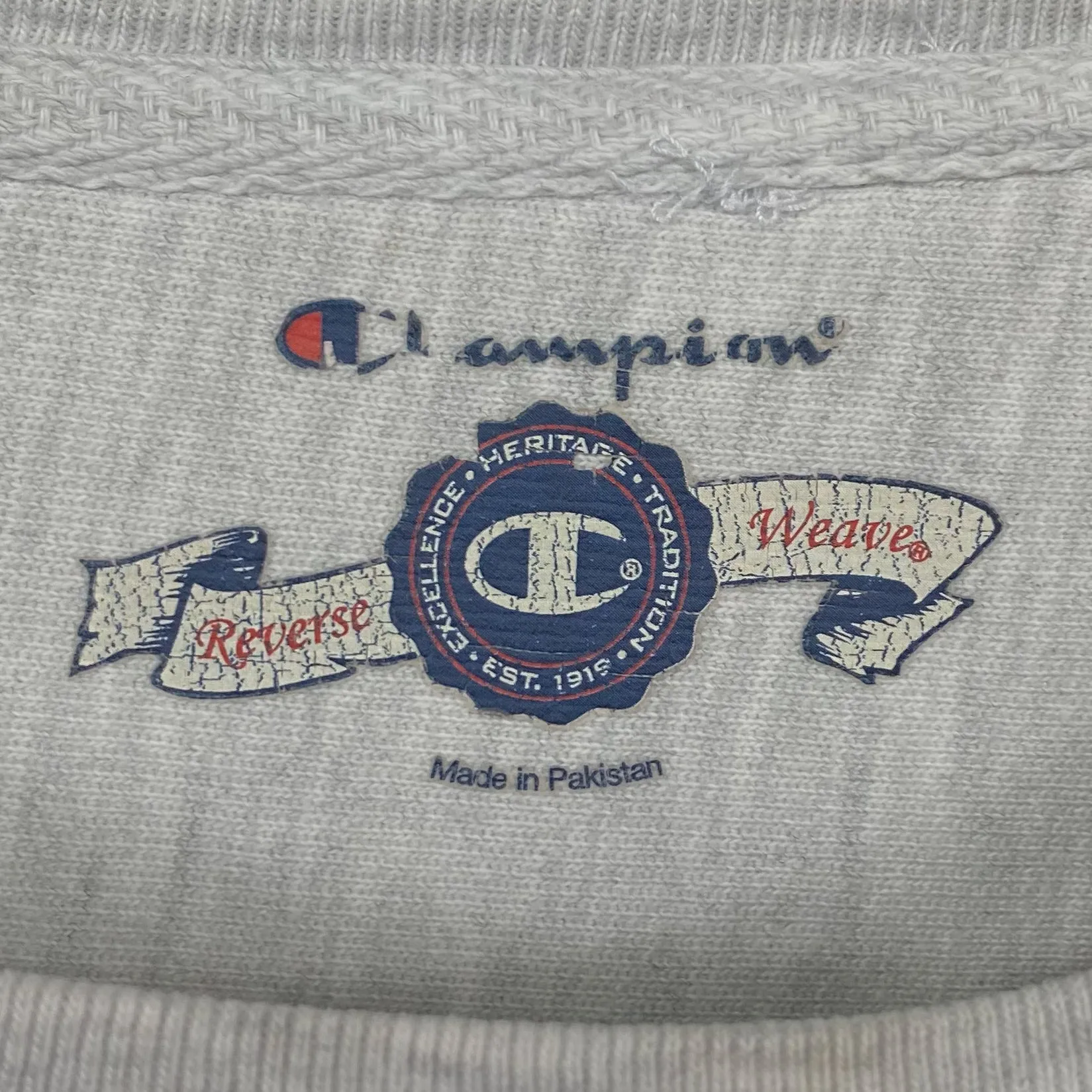 CHAMPION “Syracuse” College University Graphic Crewneck Sweatshirt