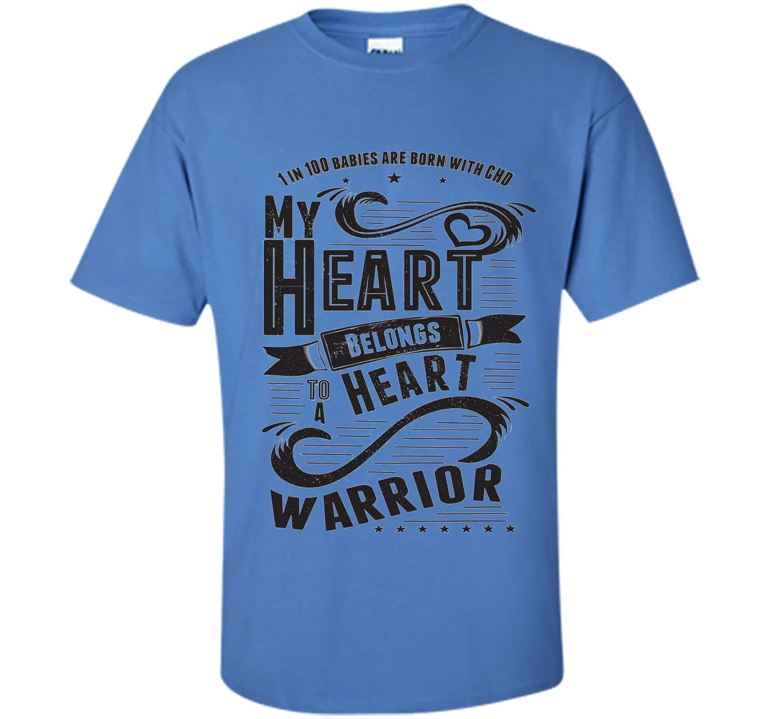 CHD Shirts - My Heart Belongs To A Heart Warrior T-Shirt