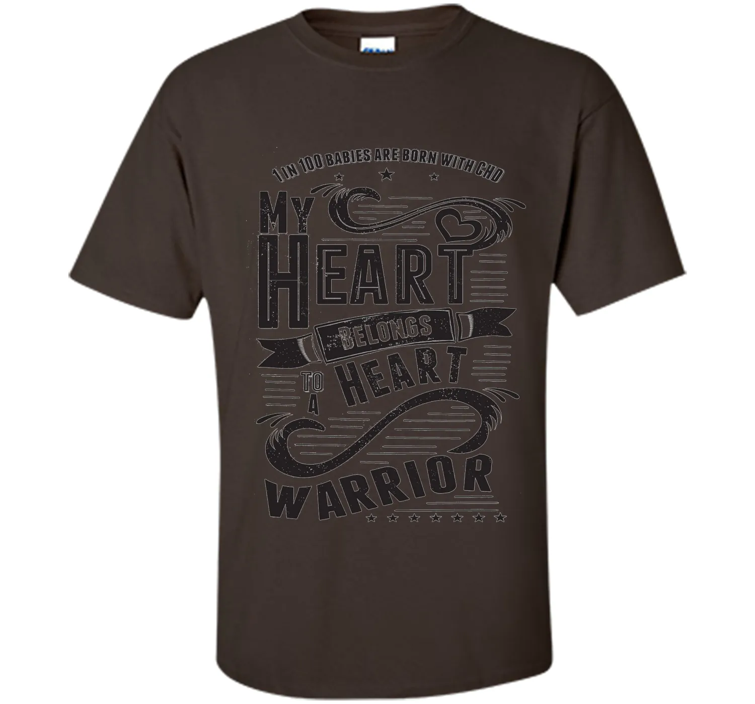 CHD Shirts - My Heart Belongs To A Heart Warrior T-Shirt