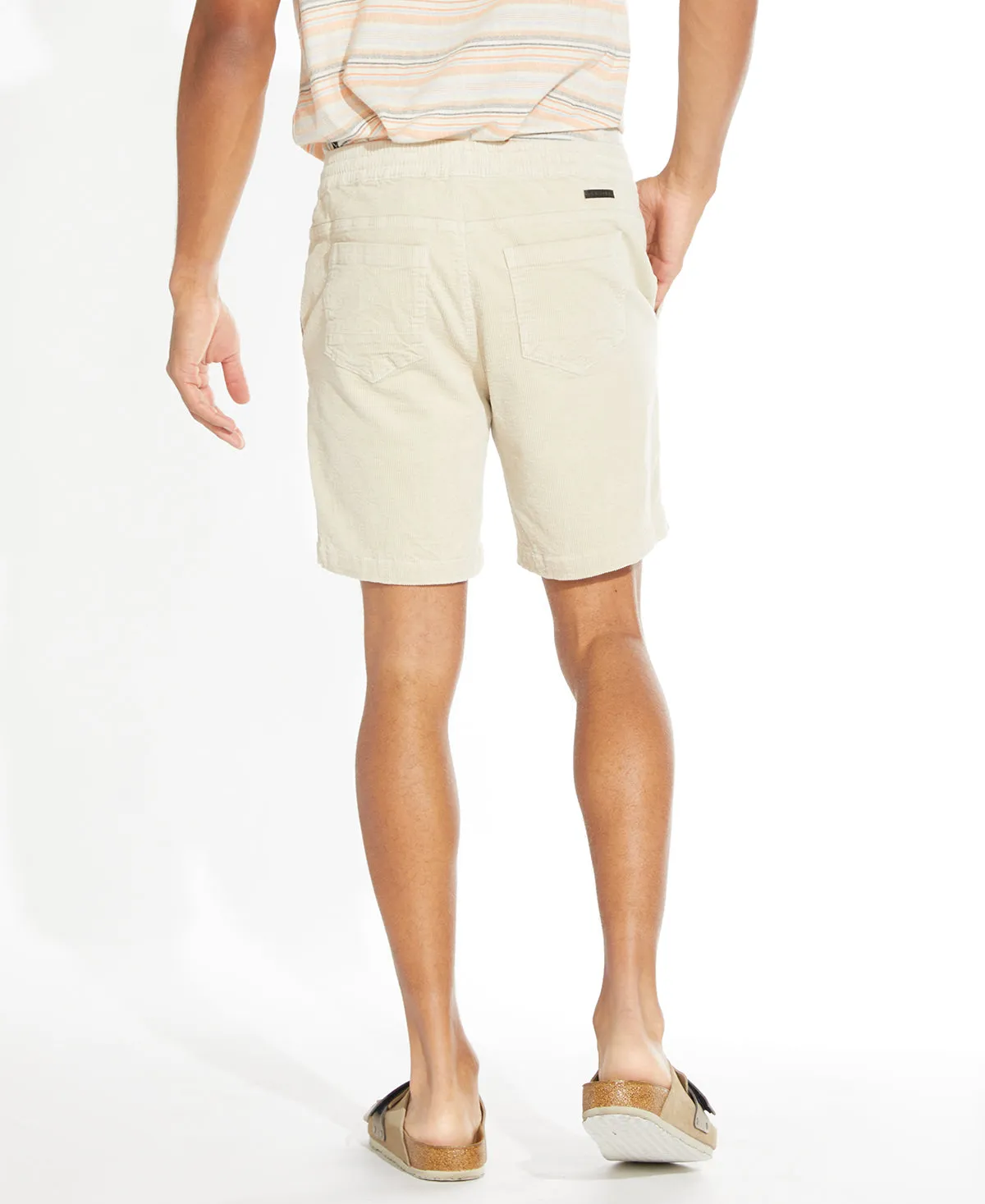 Chet Stretch Corduroy Short Stone
