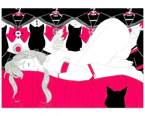 Chiaki Ishimatsu - "Moon" print