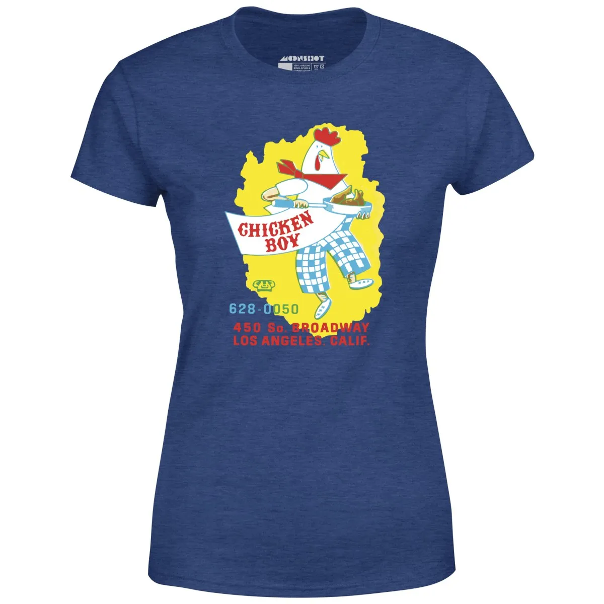 Chicken Boy - Los Angeles, CA - Vintage Restaurant - Women's T-Shirt