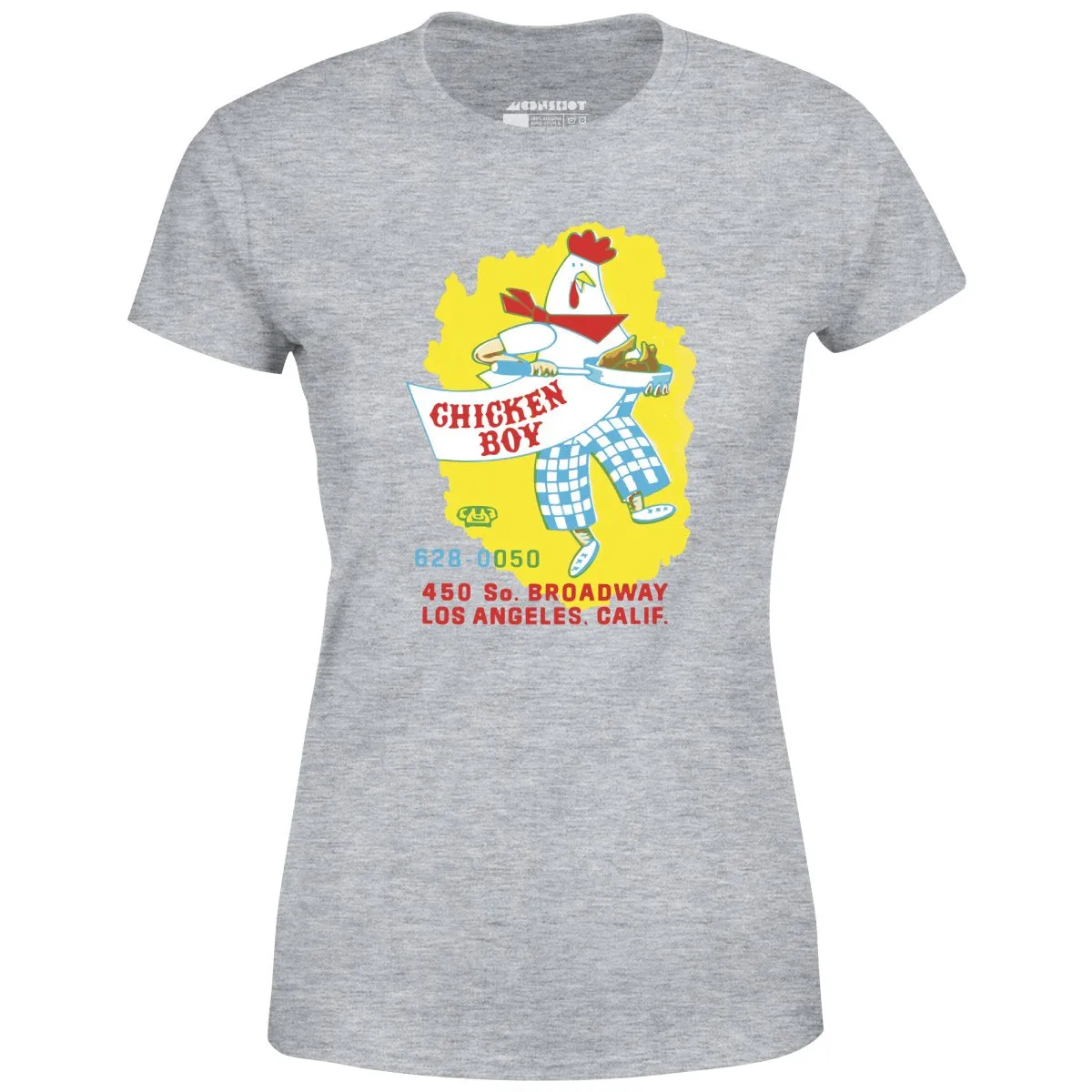Chicken Boy - Los Angeles, CA - Vintage Restaurant - Women's T-Shirt