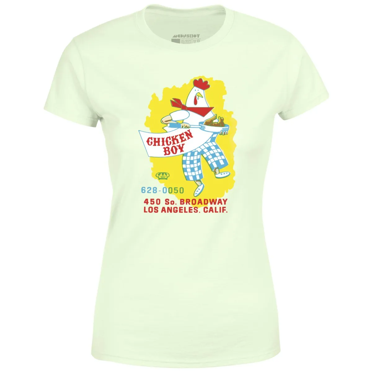Chicken Boy - Los Angeles, CA - Vintage Restaurant - Women's T-Shirt