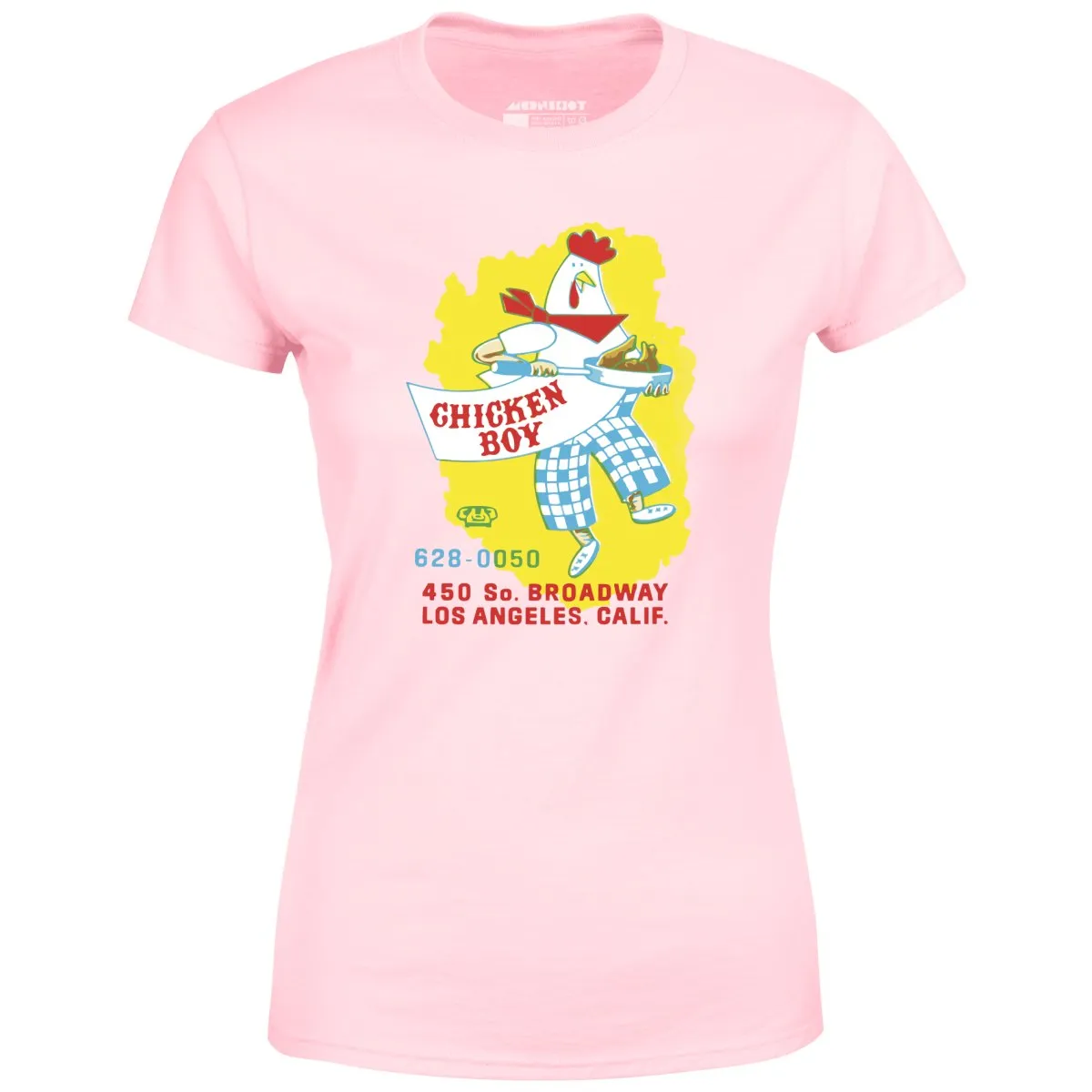 Chicken Boy - Los Angeles, CA - Vintage Restaurant - Women's T-Shirt