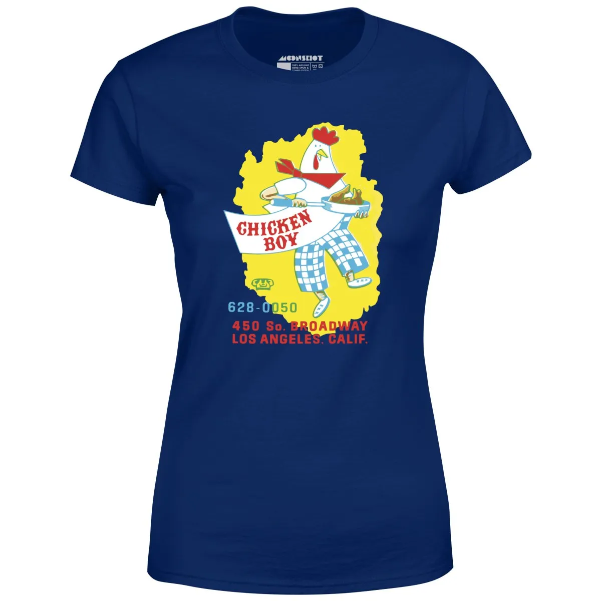 Chicken Boy - Los Angeles, CA - Vintage Restaurant - Women's T-Shirt
