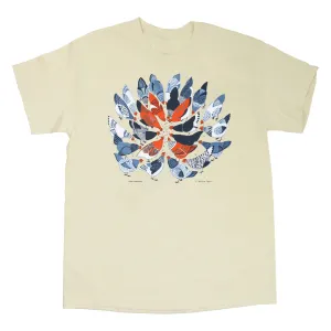 Chickens Unisex Adult Natural T-Shirt by Liberty Graphics