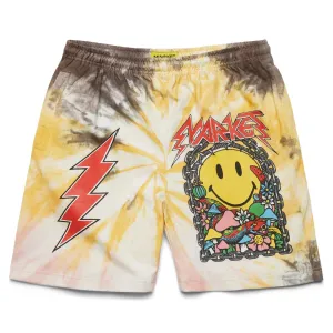 Chinatown Smiley Iron Market Sweat Shorts - Dye Yellow
