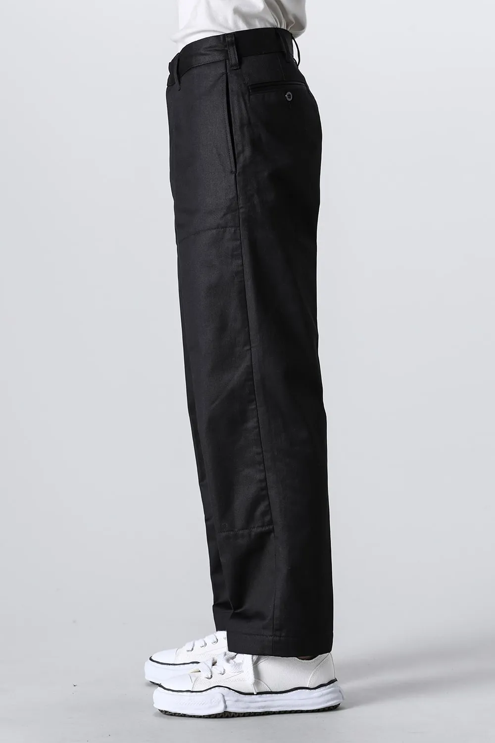Chino Wide Pants Black