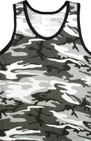 City Camouflage - Military Tank Top