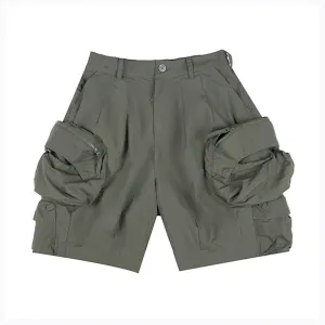 Cityboy Solid Color Cargo Shorts