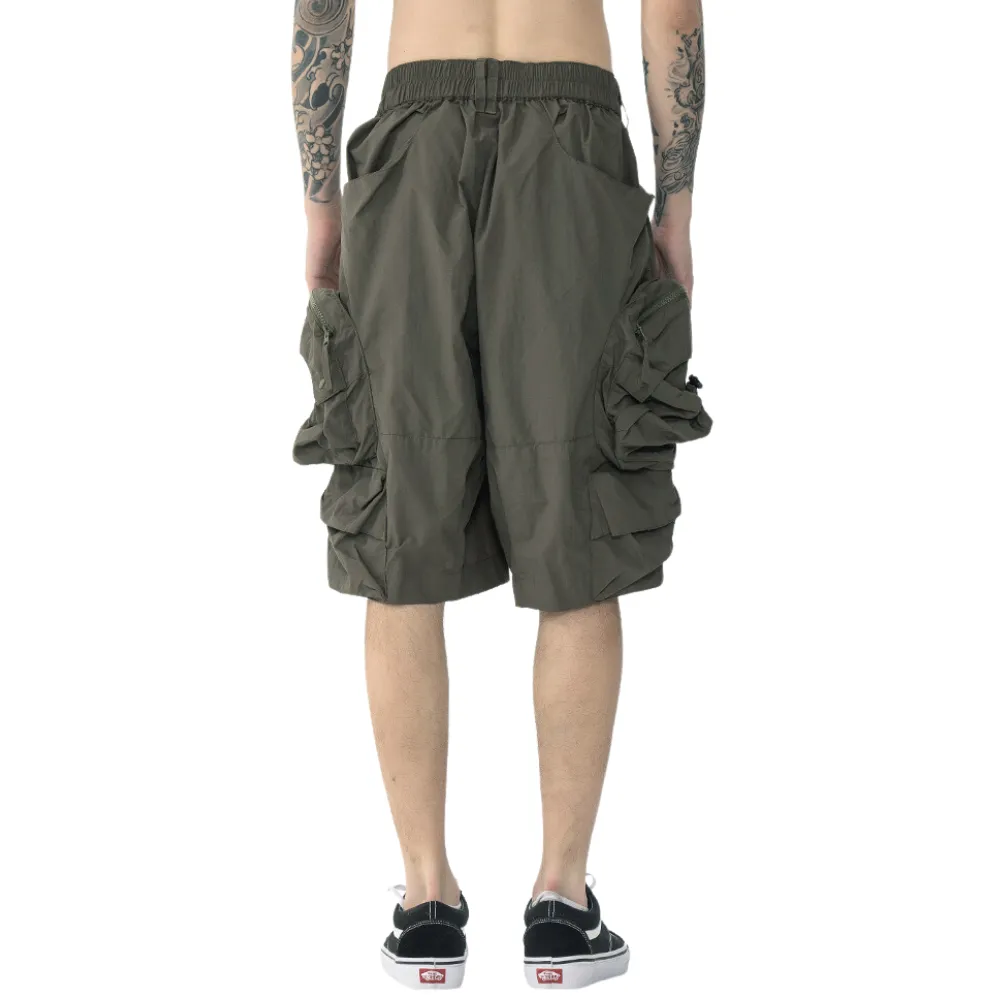 Cityboy Solid Color Cargo Shorts