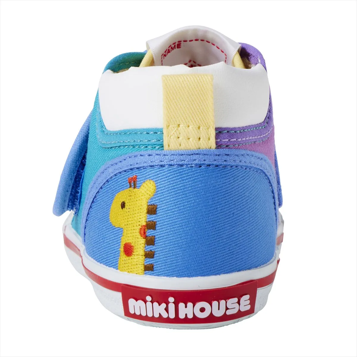 Classic MIKI HOUSE Bear Canvas Second Shoes