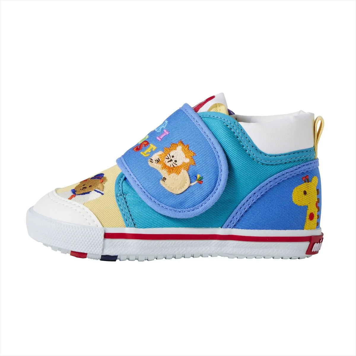 Classic MIKI HOUSE Bear Canvas Second Shoes