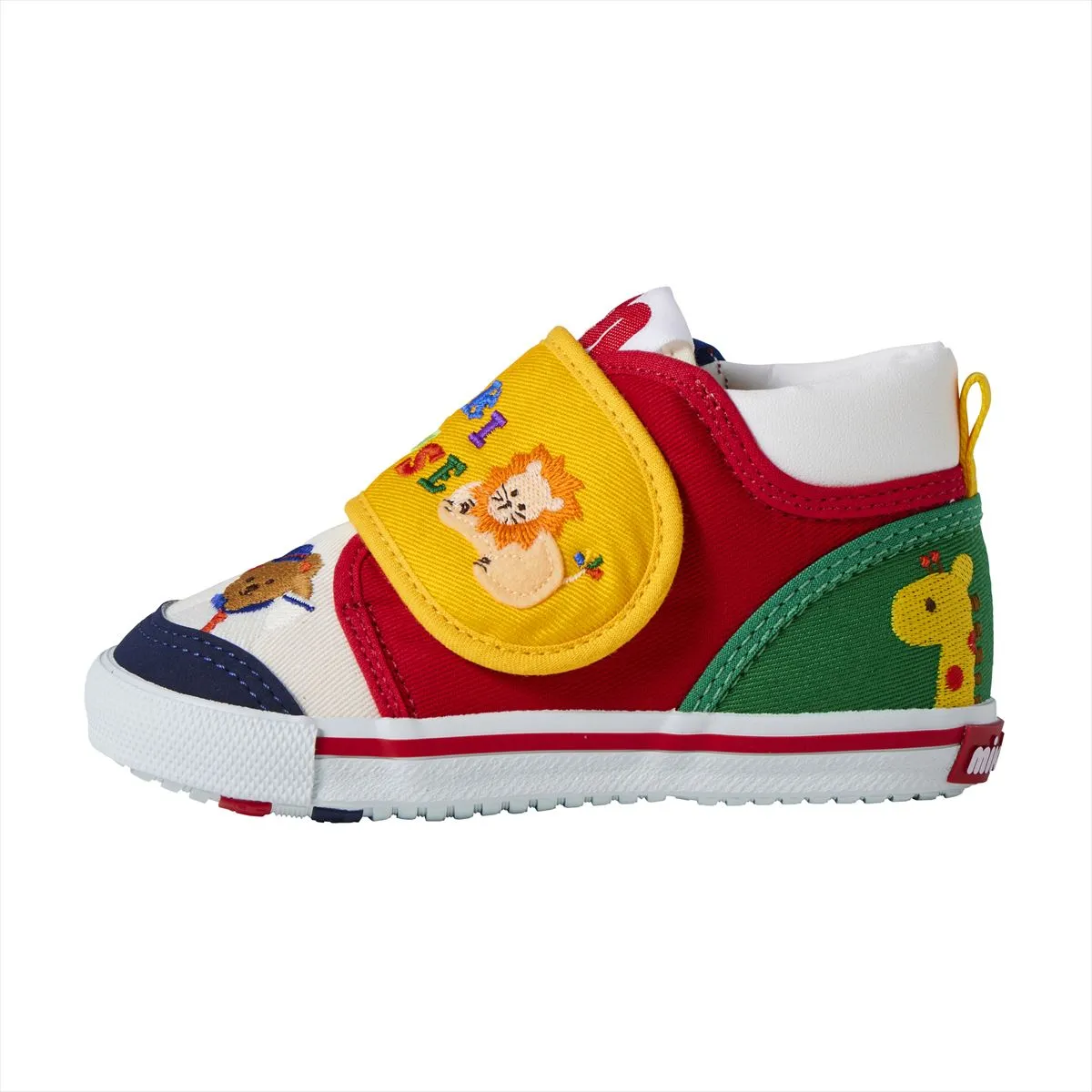 Classic MIKI HOUSE Bear Canvas Second Shoes