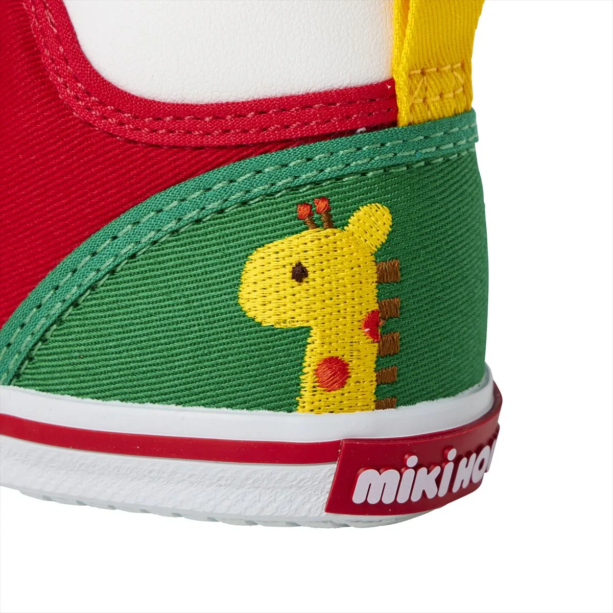 Classic MIKI HOUSE Bear Canvas Second Shoes