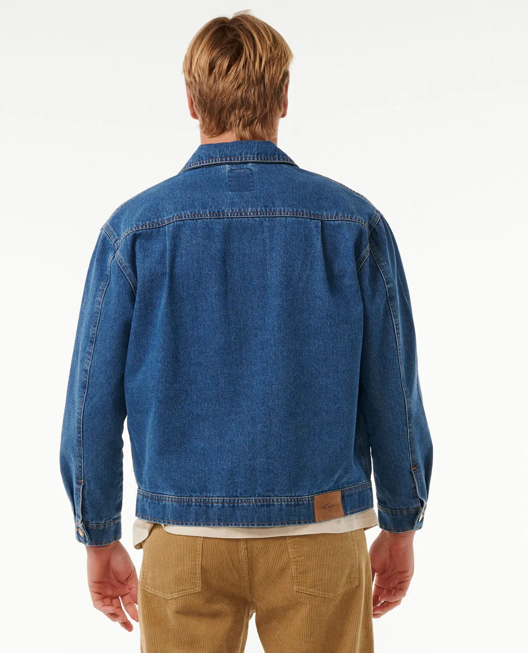 Classic Surf Denim Trucker Jacket - Denim Blue