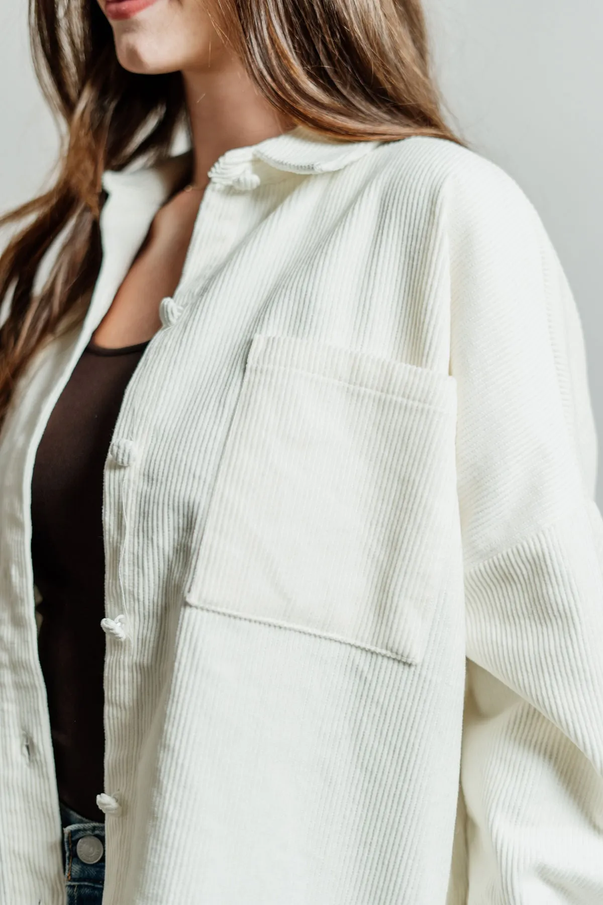 CLEARANCE - Corduroy Skies Jacket