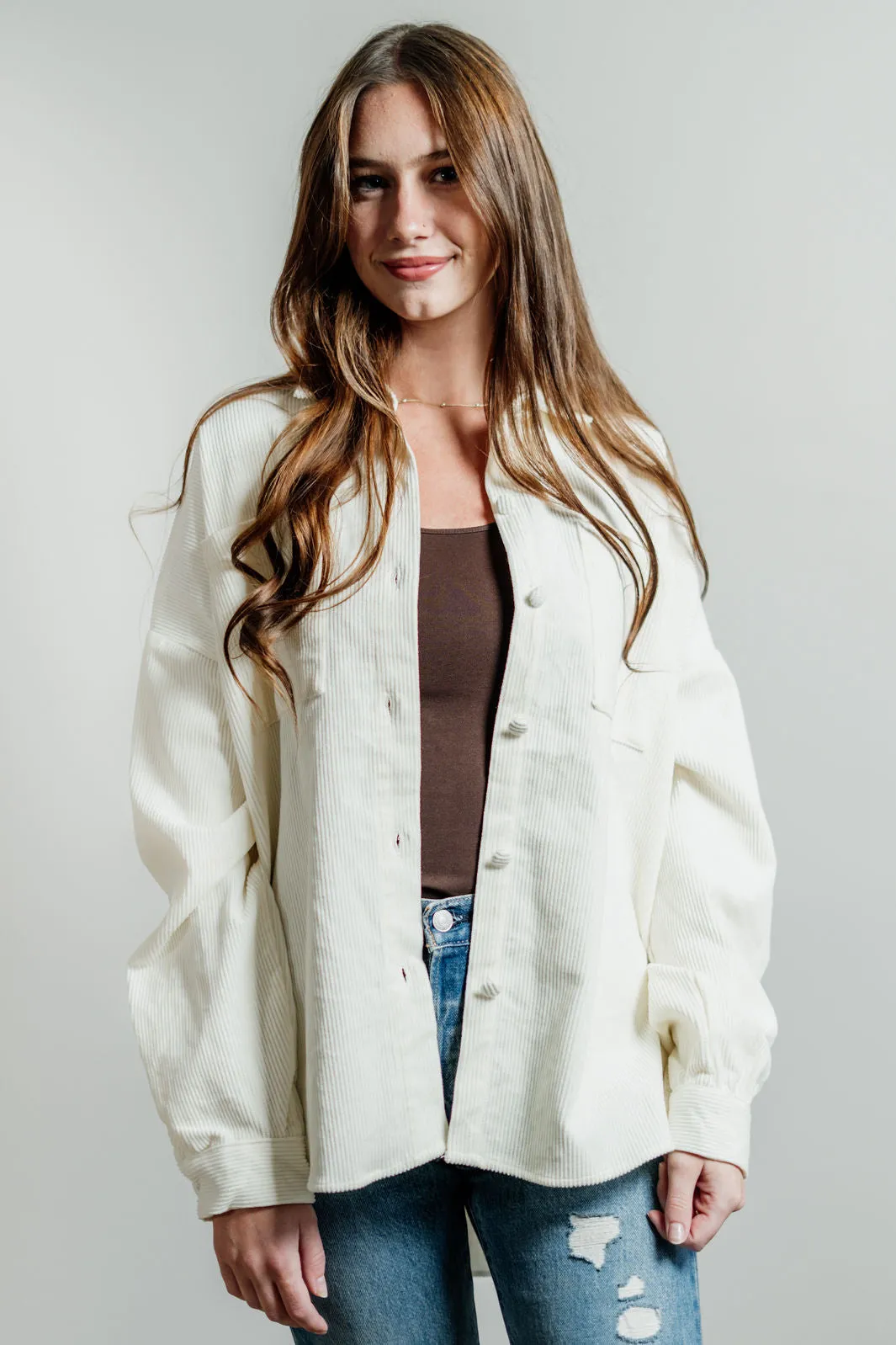 CLEARANCE - Corduroy Skies Jacket