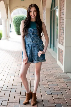 CLEARANCE- Free People Overall Shorts
