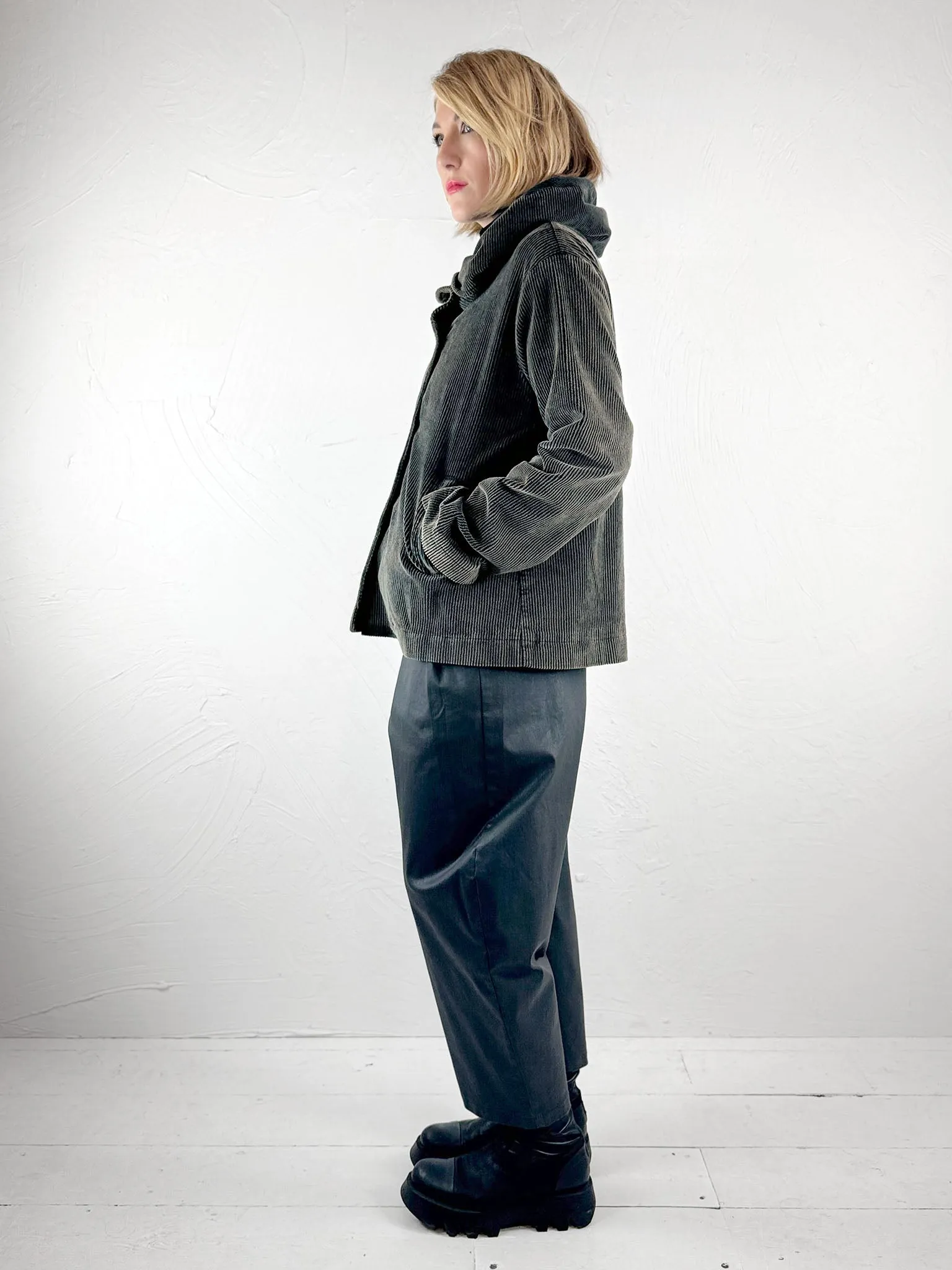 Cles Double Breasted Corduroy Jacket