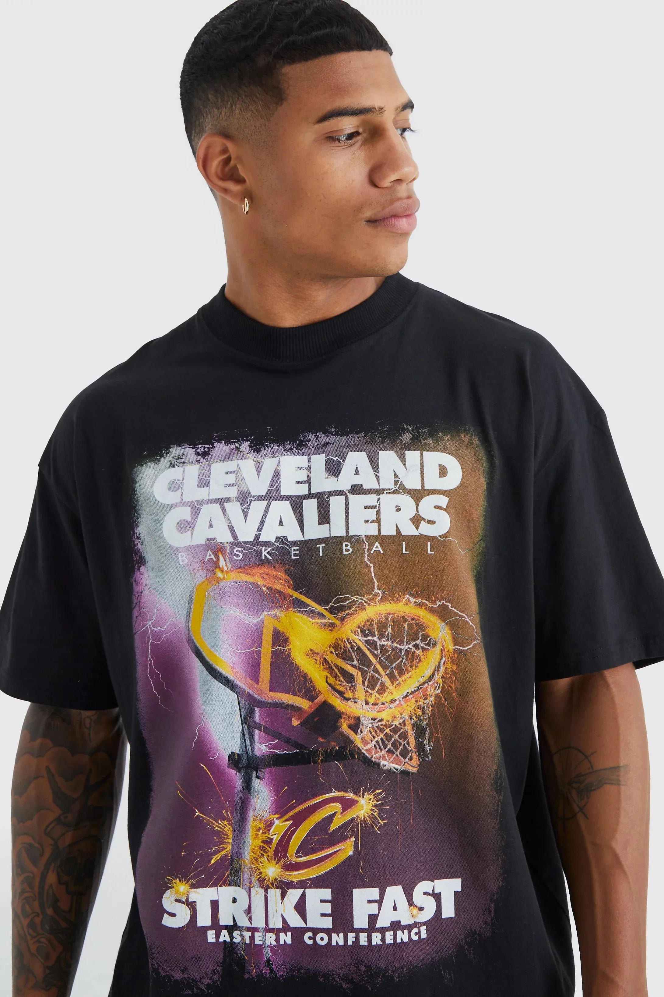 CLEVELAND CAVALIERS NBA LICENSE T SHIRT