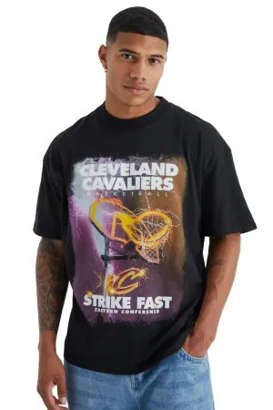 CLEVELAND CAVALIERS NBA LICENSE T SHIRT