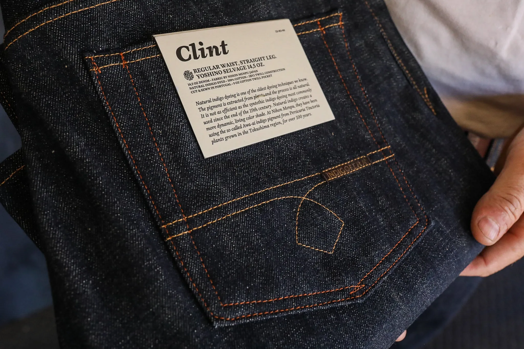 Clint-Yoshino Natural Indigo.
